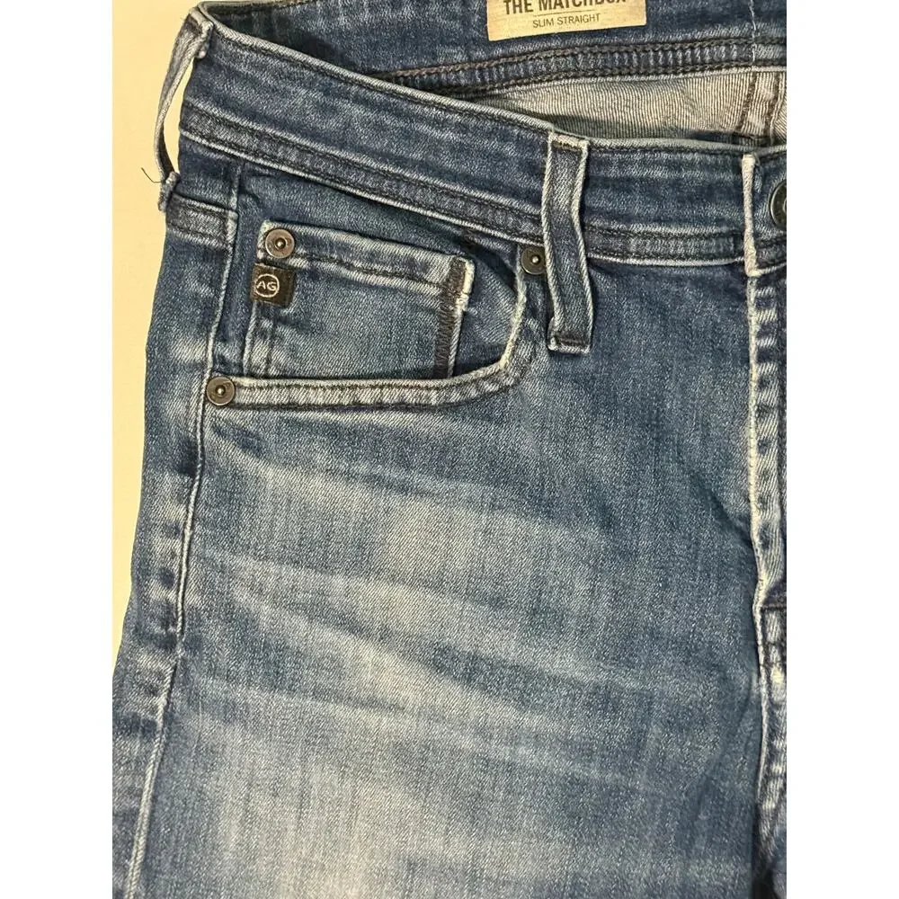 AG jeans The Matchbox Slim Straight 30x34  Discontinued